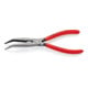 Pinces à becs demi-ronds avec tranchant, (pinces bec de cigogne) Knipex