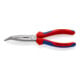 Pinces à becs demi-ronds avec tranchant, (pinces bec de cigogne) Knipex