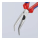 Pinces à becs demi-ronds avec tranchant, (pinces bec de cigogne) Knipex
