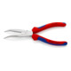 Pinces à becs demi-ronds avec tranchant, (pinces bec de cigogne) Knipex