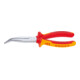 Pinces à becs demi-ronds avec tranchant, (pinces bec de cigogne) Knipex