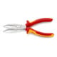Pinces à becs demi-ronds avec tranchant, (pinces bec de cigogne) Knipex