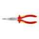 Pinces à becs demi-ronds avec tranchant, (pinces bec de cigogne) Knipex