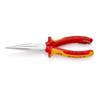 Pinces à becs demi-ronds avec tranchant, (pinces bec de cigogne) Knipex