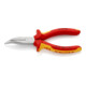 Pinces à becs demi-ronds avec tranchant, (pinces radio) Knipex
