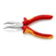 Pinces à becs demi-ronds avec tranchant, (pinces radio) Knipex