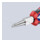 Pince à long nez formant 3 Knipex de taille multi-comp.-6