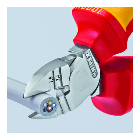 Pinces à dénuder coupantes de côté Knipex