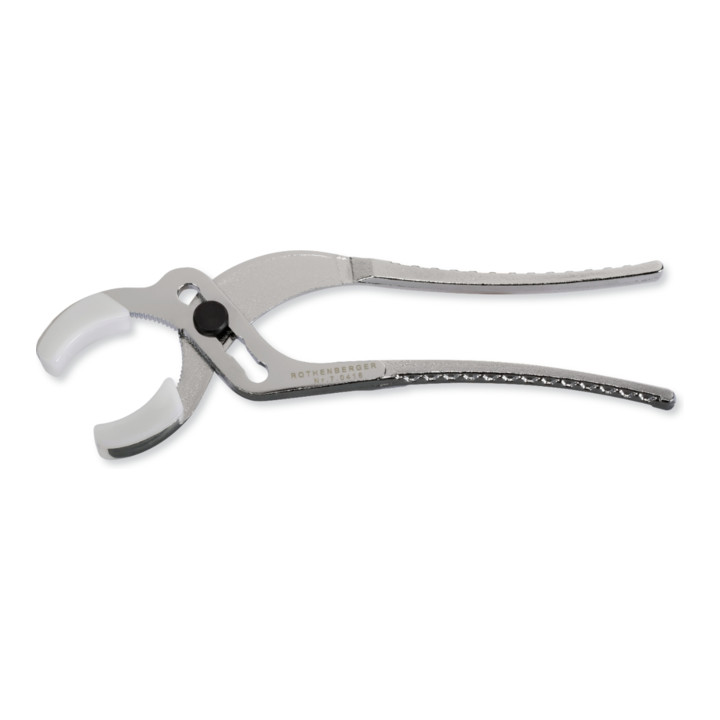 Pinces à saisir p. siphon Sanigrip PL L. 250 mm ouv. de clé 14 - 62 mm ROTHENBER