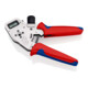 Pinces à sertir à quatre points pour contacts tournés Knipex