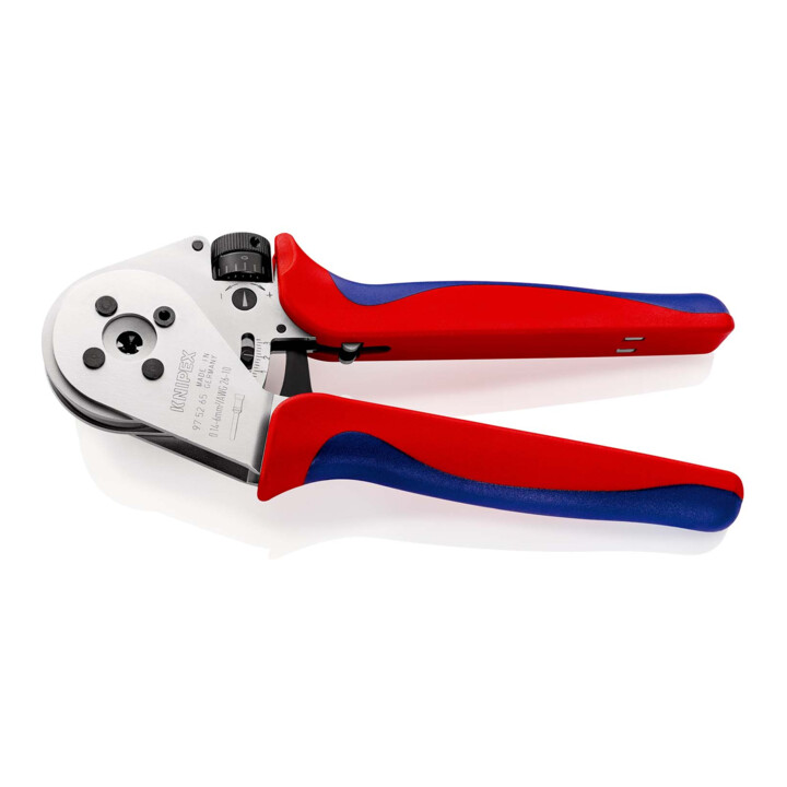 Pinces à sertir à quatre points pour contacts tournés Knipex