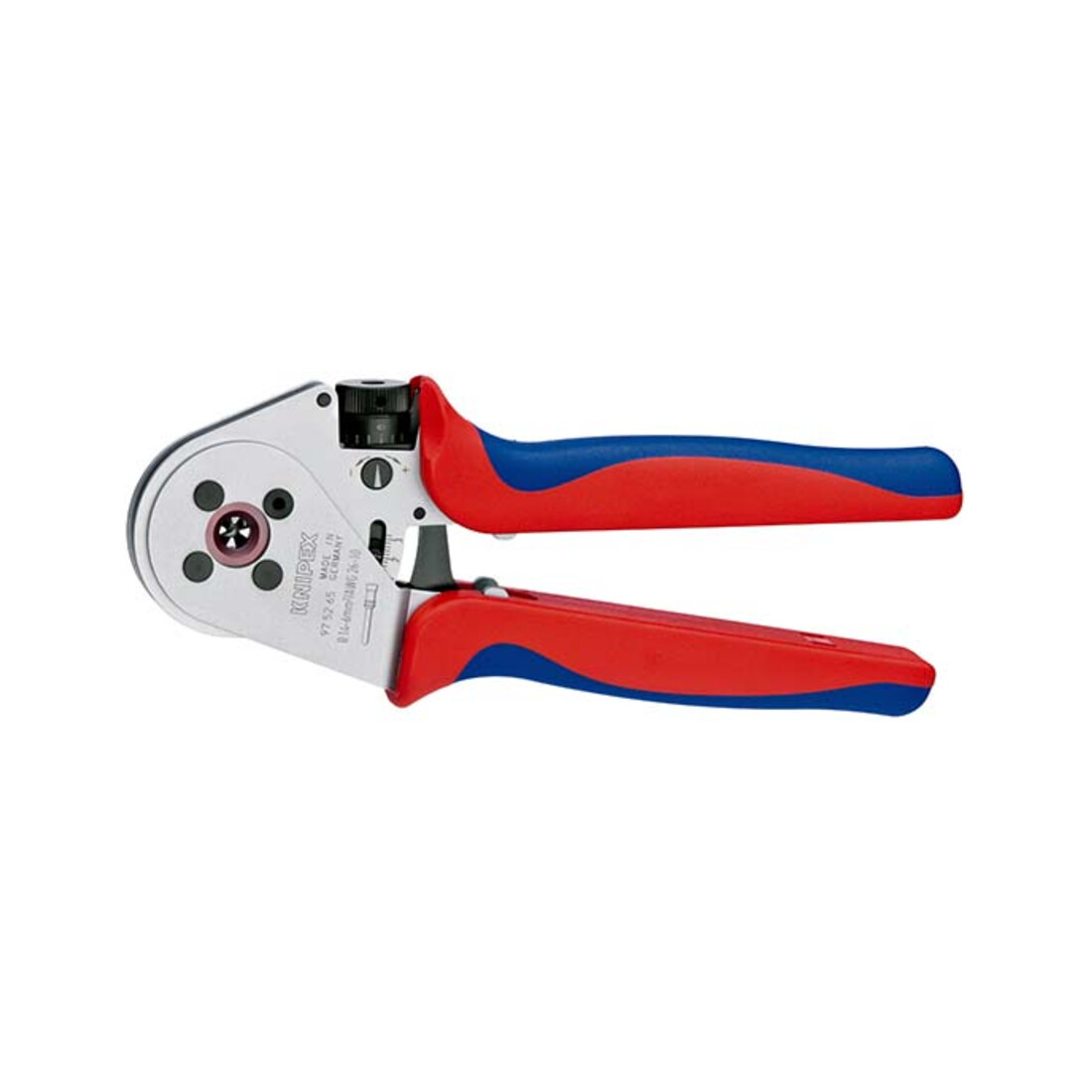 Pinces à sertir à quatre points pour contacts tournés Knipex