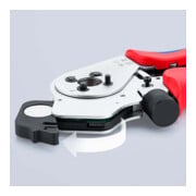 Pinces à sertir à quatre points pour contacts tournés Knipex-4