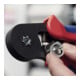 Pinces à sertir auto-ajustables pour embouts de câble, avec accès latéral Knipex