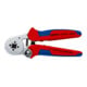 Pinces à sertir auto-ajustables pour embouts de câble, avec accès latéral Knipex