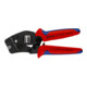 Pinces à sertir auto-ajustables pour embouts de câble, introduction frontale Knipex