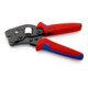 Pinces à sertir auto-ajustables pour embouts de câble, introduction frontale Knipex