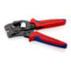 Pinces à sertir auto-ajustables pour embouts de câble, introduction frontale Knipex
