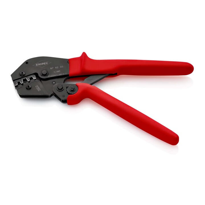Pinces à sertir, également pour prise à deux mains Knipex