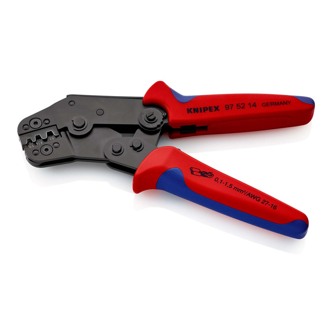 Pinces à sertir, forme courte Knipex