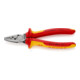 Pinces à sertir pour cosses, Avec sertissage à ergot Knipex
