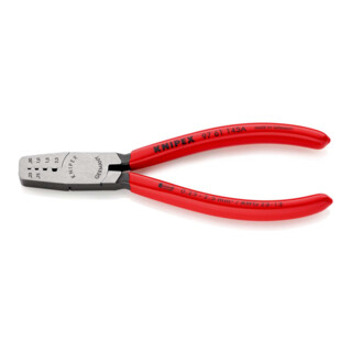 Pinces à sertir pour cosses, Avec sertissage trapézoïde Knipex