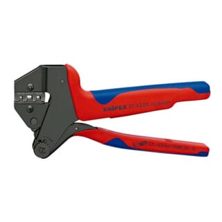 Pinces à sertir universelles, pour matrices de sertissage interchangeables Knipex