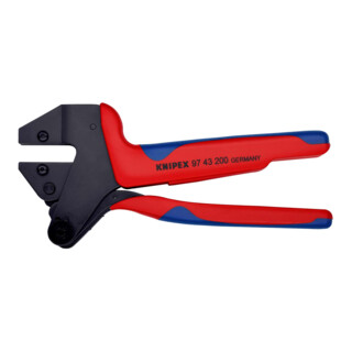 Pinces à sertir universelles, pour matrices de sertissage interchangeables Knipex
