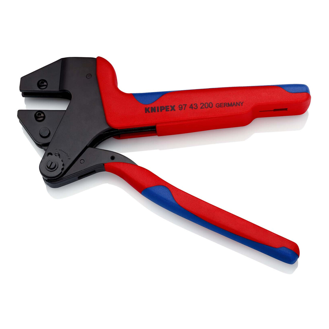 Pinces à sertir universelles, pour matrices de sertissage interchangeables Knipex