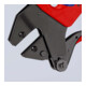 Pinces à sertir universelles, pour matrices de sertissage interchangeables Knipex