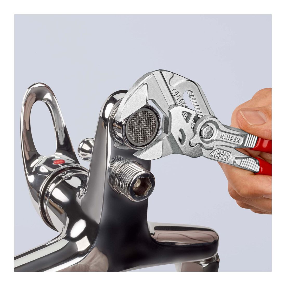 Clé à pince Knipex plastifiée