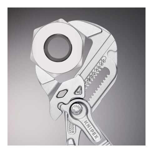 Clé à pince Knipex plastifiée