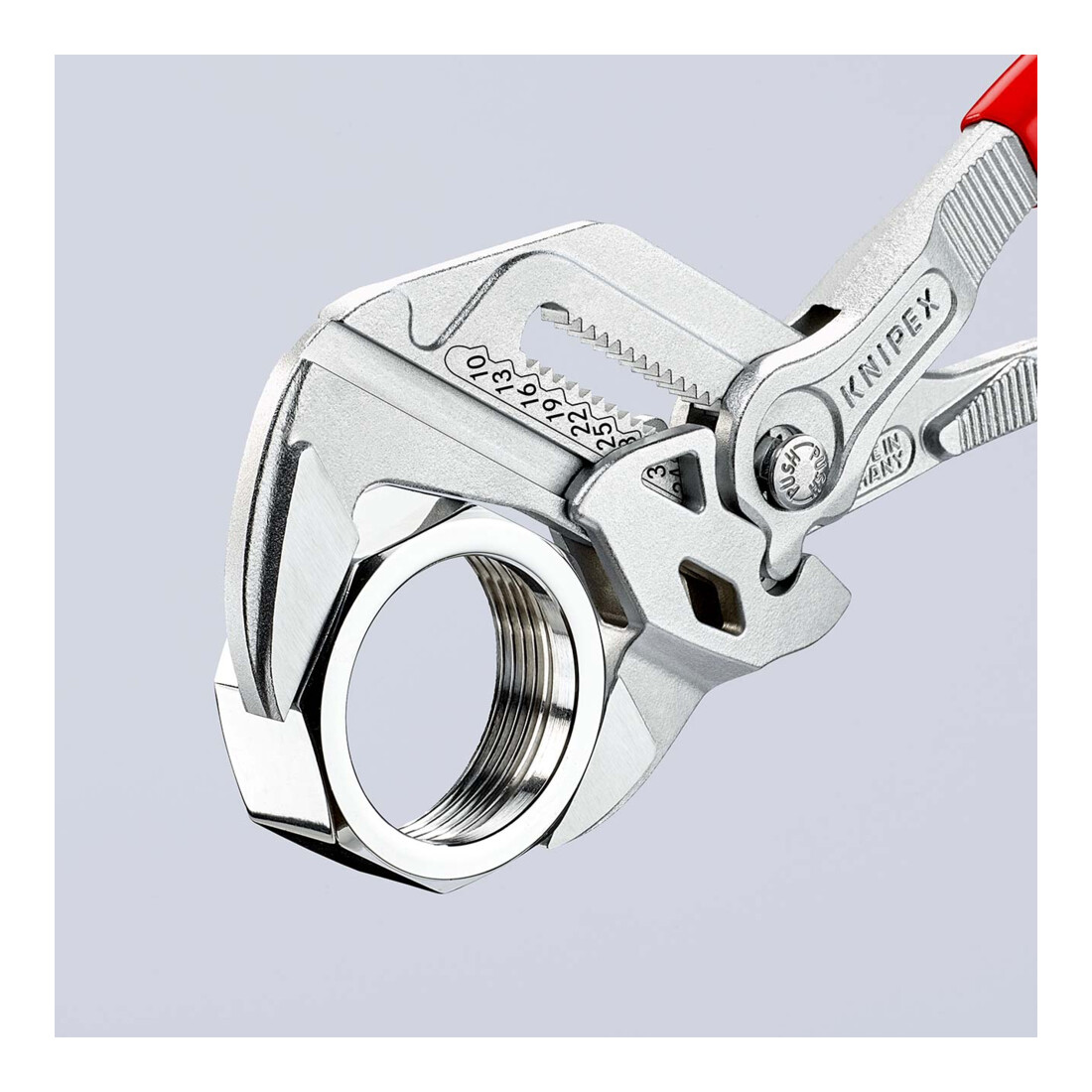 Clé à pince Knipex plastifiée