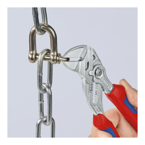 Pince Knipex Clé avec gaine bimatière DIN ISO 5743