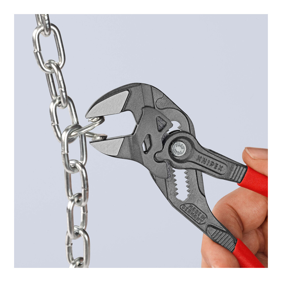KNIPEX Pince Clé à molette Pince et clé en un seul outil noir atramentisée