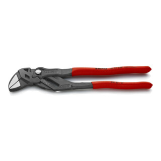 Zangenschlüssel L.250mm noir avec revêtement caoutchouc atram.