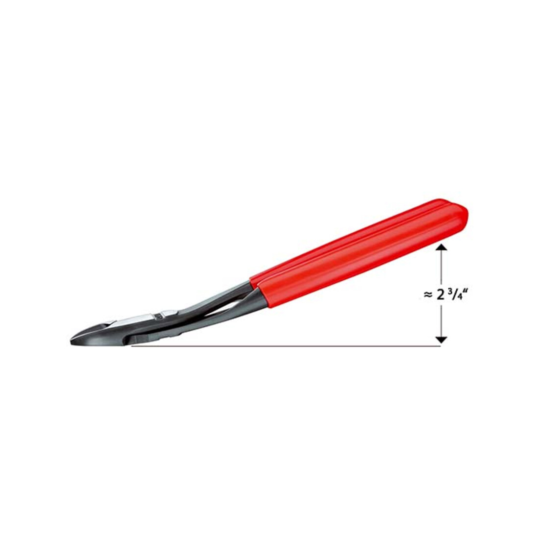Pinces coupantes de côté à forte démultiplication Knipex