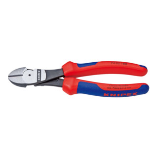 Pinces coupantes de côté à forte démultiplication Knipex