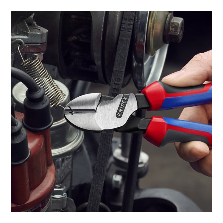 Pinces coupantes de côté à forte démultiplication Knipex