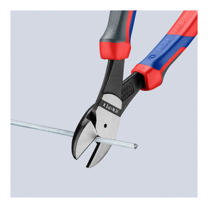 Pinces coupantes de côté à forte démultiplication Knipex