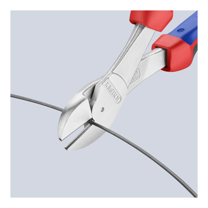 Pinces coupantes de côté à forte démultiplication Knipex
