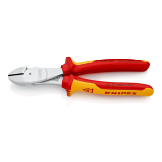 Pinces coupantes de côté à forte démultiplication Knipex
