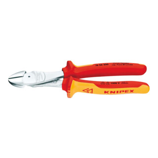 Pinces coupantes de côté à forte démultiplication Knipex