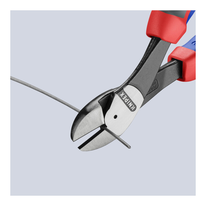Pinces coupantes de côté à forte démultiplication Knipex