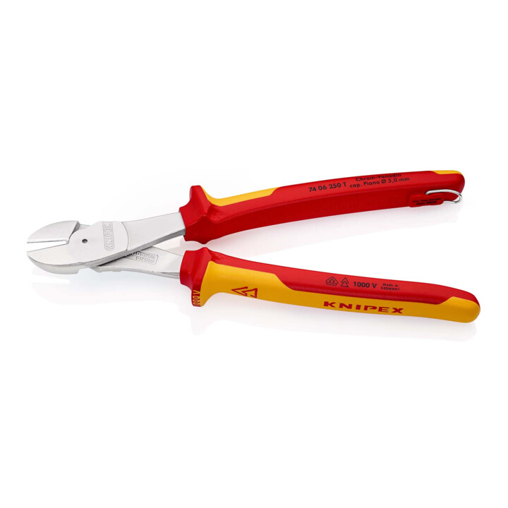 Pinces coupantes de côté à forte démultiplication Knipex