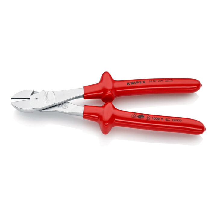 Pinces coupantes de côté à forte démultiplication Knipex