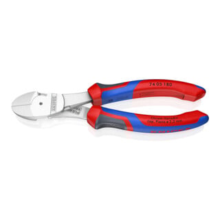 KNIPEX Coupe-câbles latéral L.250mm Forme 0, manche bi-matière 2K