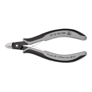 Pinces coupantes de côté de précision pour l'électronique ESD Knipex