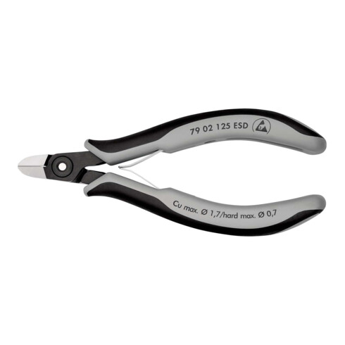 Pinces coupantes de côté de précision pour l'électronique ESD Knipex