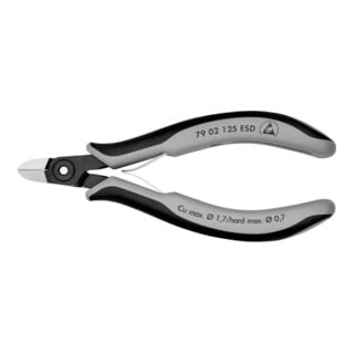 Pinces coupantes de côté de précision pour l'électronique ESD Knipex